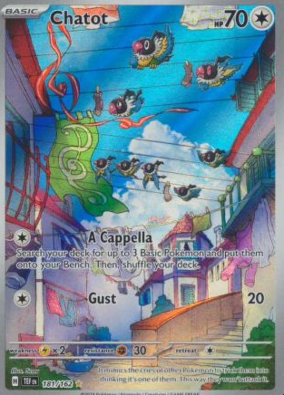 Chatot - 181/162 - Illustration Rare