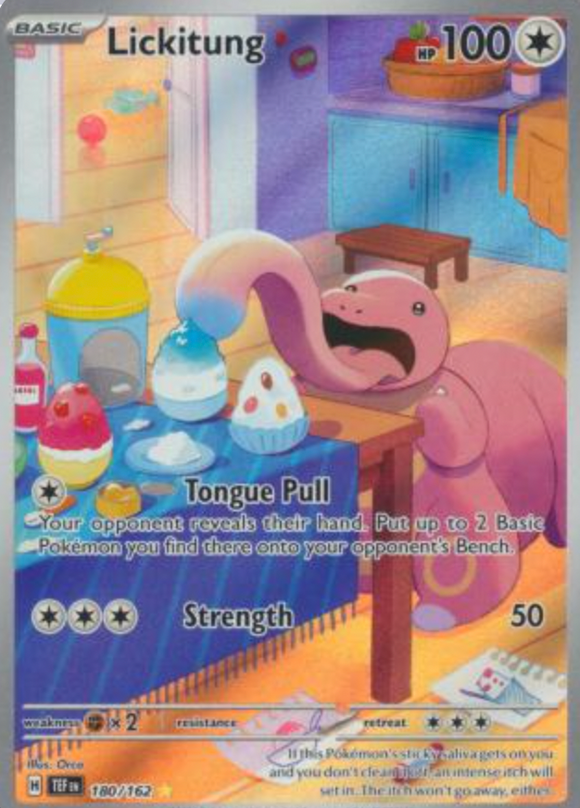 Lickitung - 180/162 - Illustration Rare