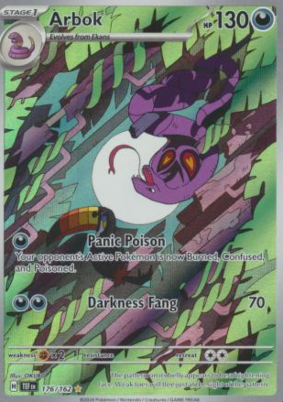 Arbok - 176/162 - Illustration Rare