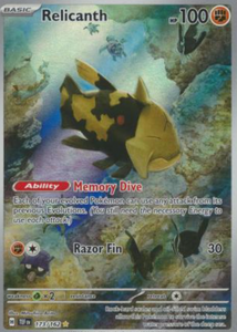 Relicanth - 173/162 - Illustration Rare