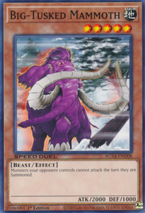 Big-Tusked Mammoth - SGX4-END08 - Common 1st Edition