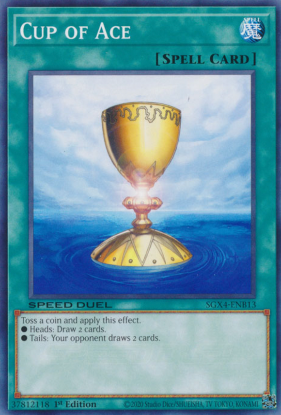Cup of Ace - SGX4-ENB13 - Common 1st Edition