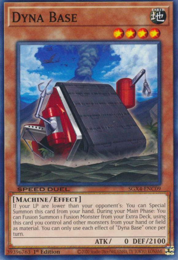 Dyna Base - SGX4-ENC09 - Common 1st Edition
