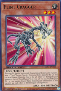 Flint Cragger - SGX4-END03 - Common 1st Edition