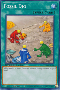 Fossil Dig - SGX4-ENC14 - Common 1st Edition