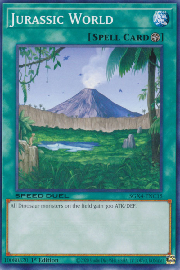 Jurassic World - SGX4-ENC15 - Common 1st Edition
