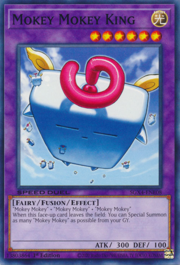 Mokey Mokey King - SGX4-ENE08 - Common 1st Edition