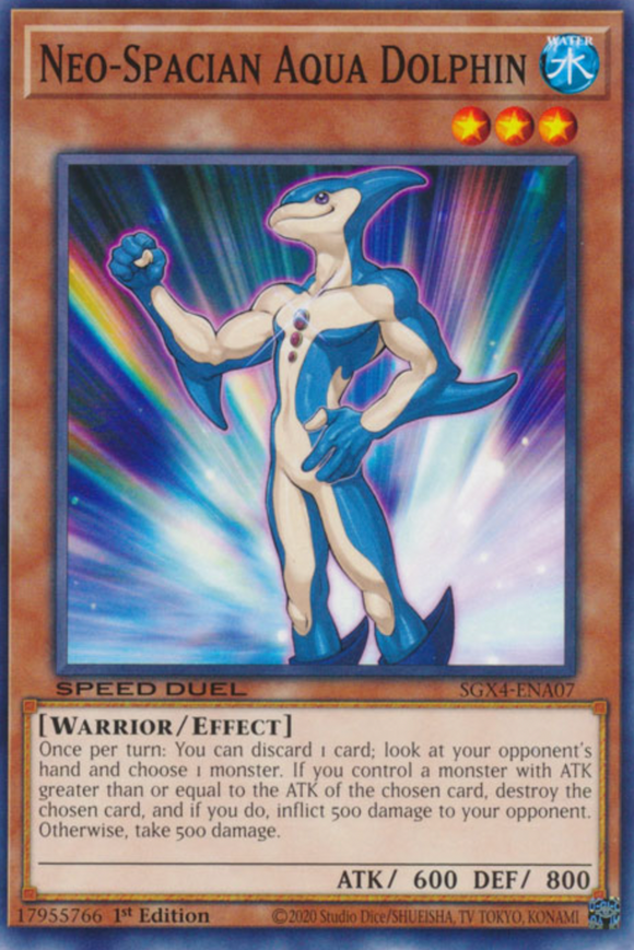 Neo-Spacian Aqua Dolphin - SGX4-ENA07 - Common 1st Edition