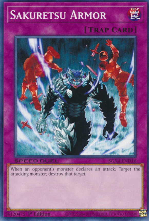 Sakuretsu Armor - SGX4-END16 - Common 1st Edition