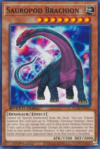 Sauropod Brachion - SGX4-ENC02 - Common 1st Edition