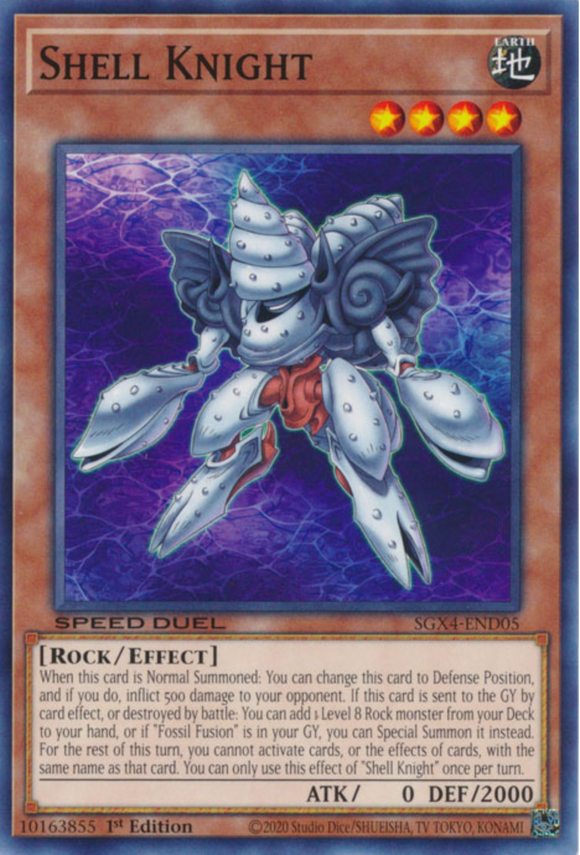 Shell Knight - SGX4-END05 - Common 1st Edition