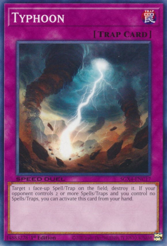 Typhoon - SGX4-ENC17 - Common 1st Edition
