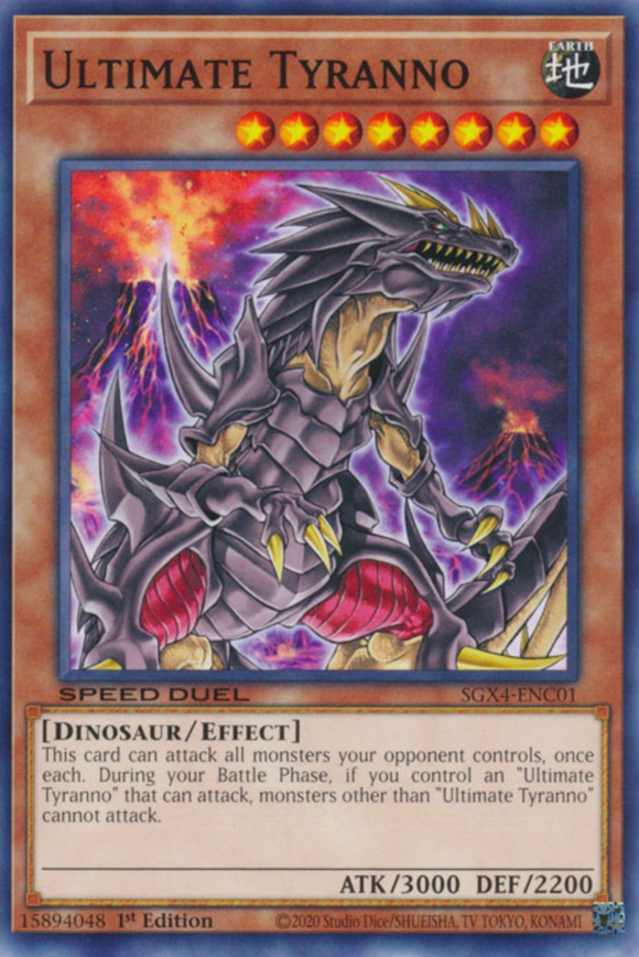 Ultimate Tyranno - SGX4-ENC01 - Common 1st Edition