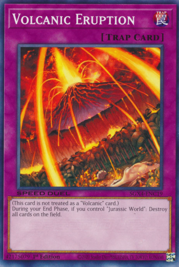 Volcanic Eruption - SGX4-ENC19 - Common 1st Edition