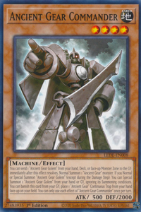 Ancient Gear Commander - LEDE-EN008 - Common 1st Edition