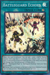 Battleguard Echoes - LEDE-EN082 - Super Rare 1st Edition