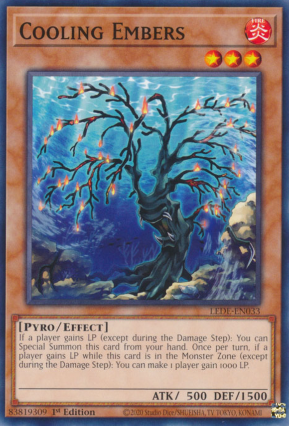 Cooling Embers - LEDE-EN033 - Common 1st Edition