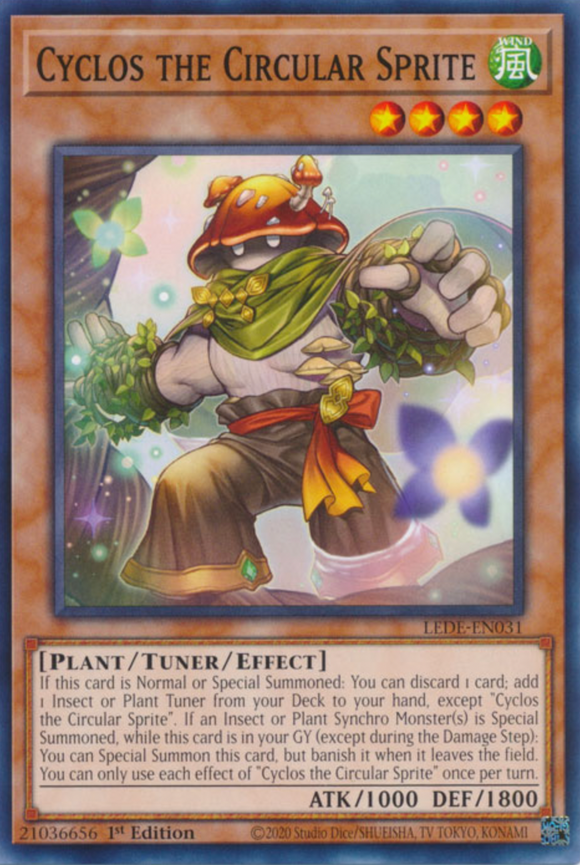 Cyclos the Circular Sprite - LEDE-EN031 - Common 1st Edition