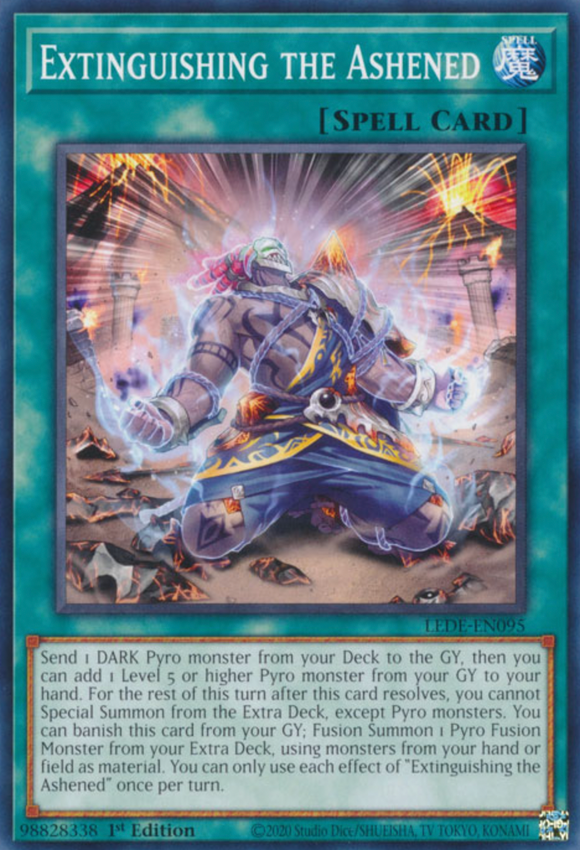 Extinguishing the Ashened - LEDE-EN095 - Common 1st Edition