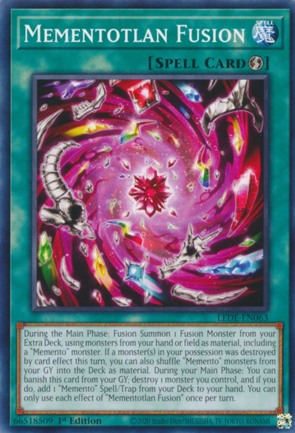 Mementotlan Fusion - LEDE-EN063 - Common 1st Edition