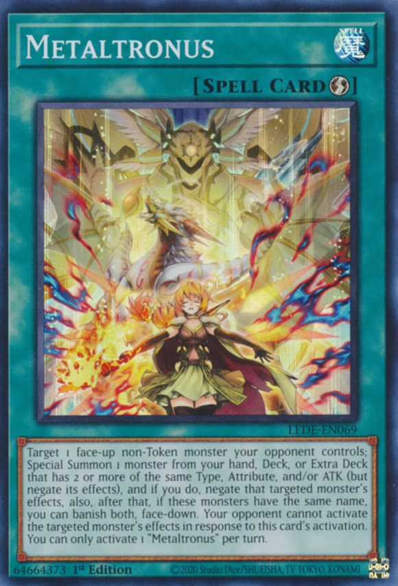 Metaltronus - LEDE-EN069 - Super Rare 1st Edition