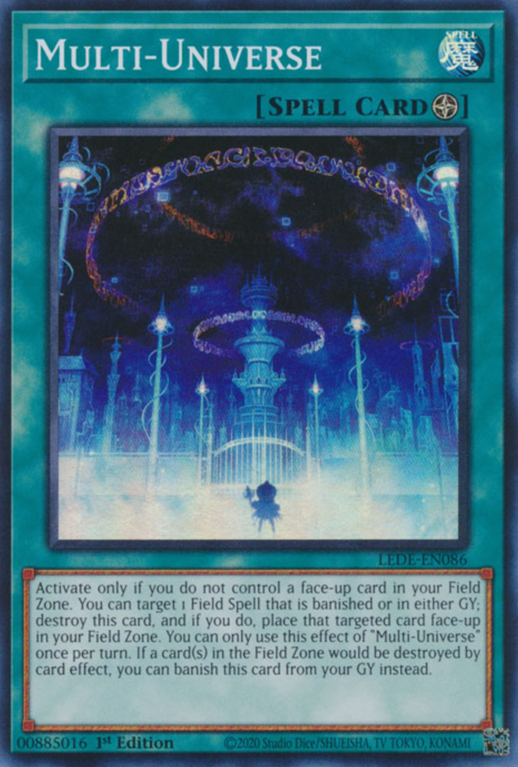 Multi-Universe - LEDE-EN086 - Super Rare 1st Edition