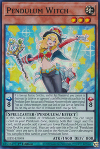Pendulum Witch - LEDE-EN098 - Super Rare 1st Edition