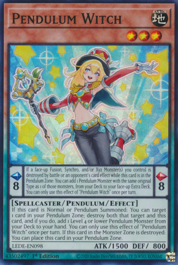 Pendulum Witch - LEDE-EN098 - Super Rare 1st Edition