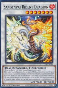 Sangenpai Bident Dragion - LEDE-EN039 - Common 1st Edition