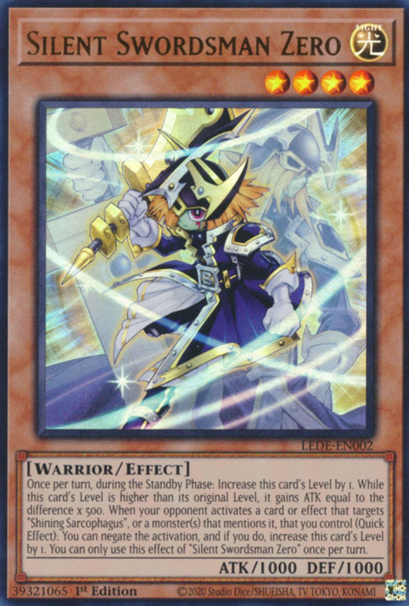 Silent Swordsman Zero - LEDE-EN002 - Ultra Rare 1st Edition