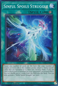 Sinful Spoils Struggle - LEDE-EN057 - Common 1st Edition
