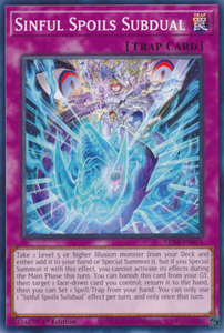 Sinful Spoils Subdual - LEDE-EN074 - Common 1st Edition