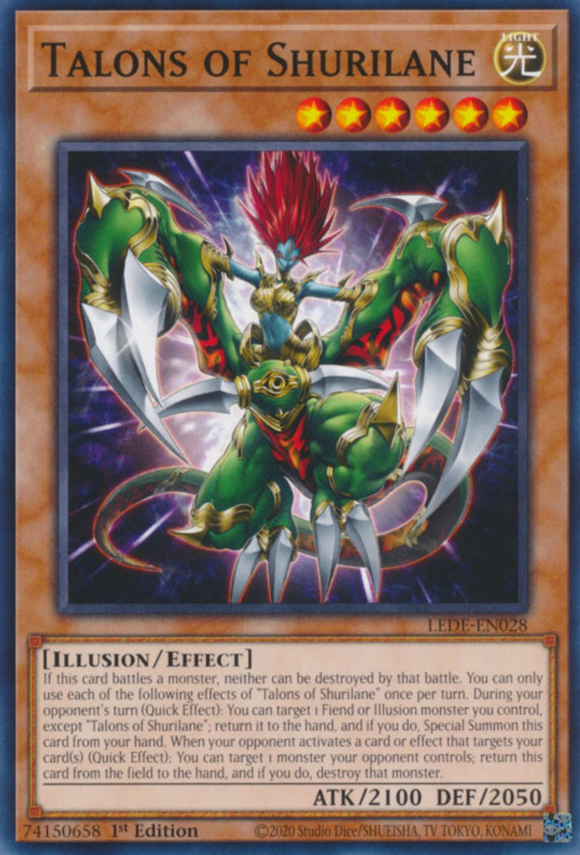 Talons of Shurilane - LEDE-EN028 - Common 1st Edition