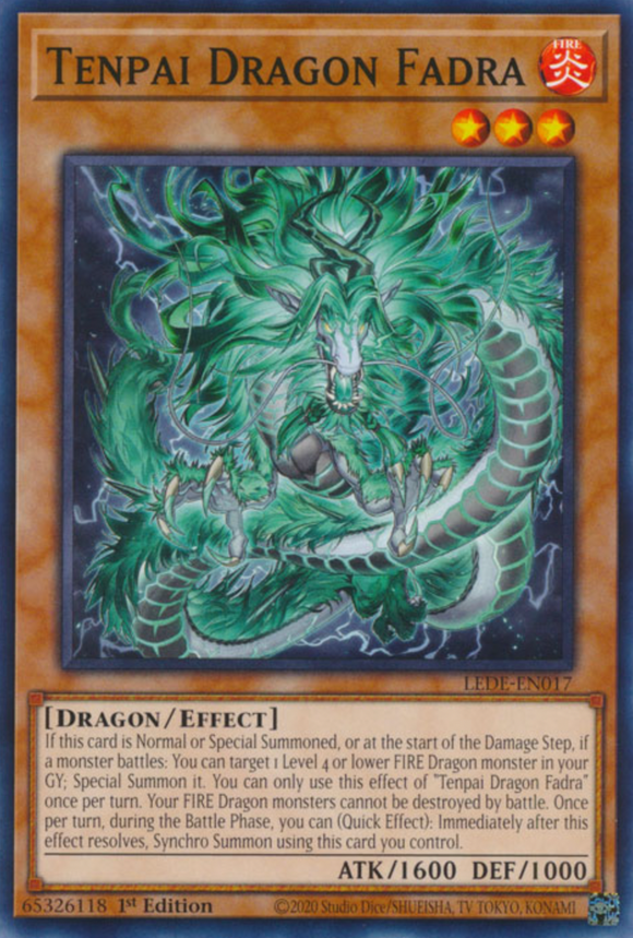 Tenpai Dragon Fadra - LEDE-EN017 - Common 1st Edition