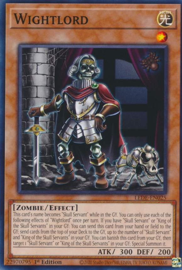 Wightlord - LEDE-EN025 - Common 1st Edition