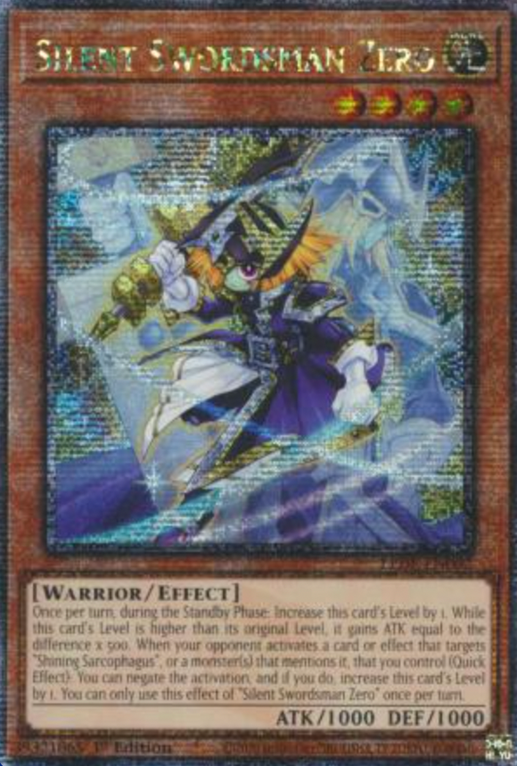 Silent Swordsman Zero - LEDE-EN002 - Quarter Century Rare 1st Edition