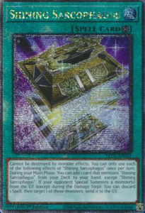 Shining Sarcophagus - LEDE-EN051 - Quarter Century Rare 1st Edition