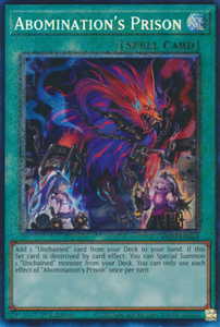 Abomination's Prison - RA02-EN064 - Collector's Rare 1st Edition