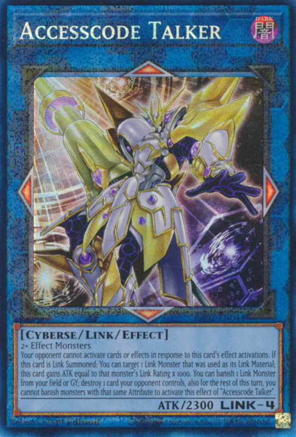 Accesscode Talker - RA02-EN044 - Collector's Rare 1st Edition