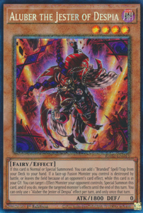 Aluber the Jester of Despia - RA02-EN016 - Collector's Rare 1st Edition