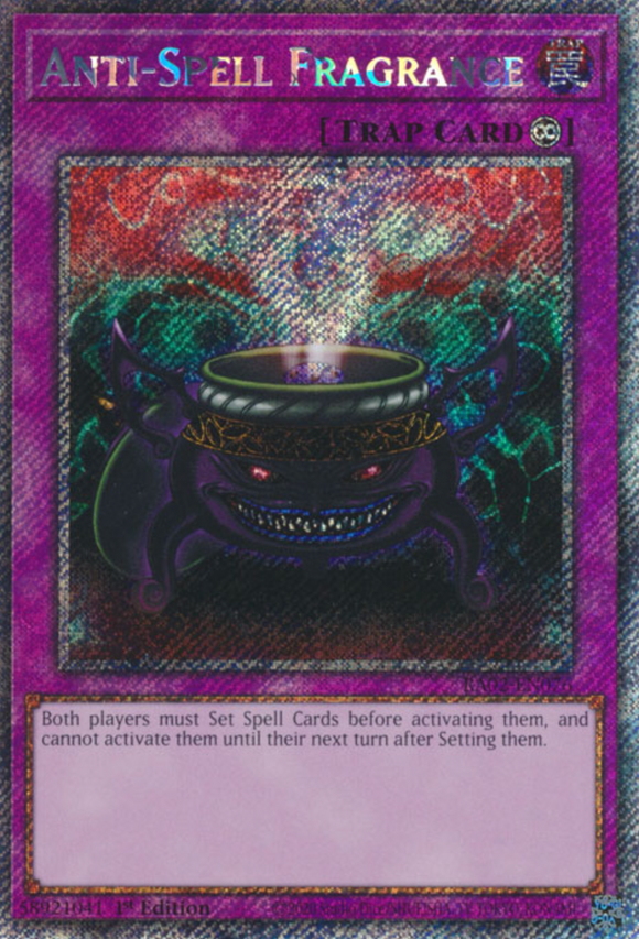 Anti-Spell Fragrance - RA02-EN076 - Platinum Secret Rare 1st Edition