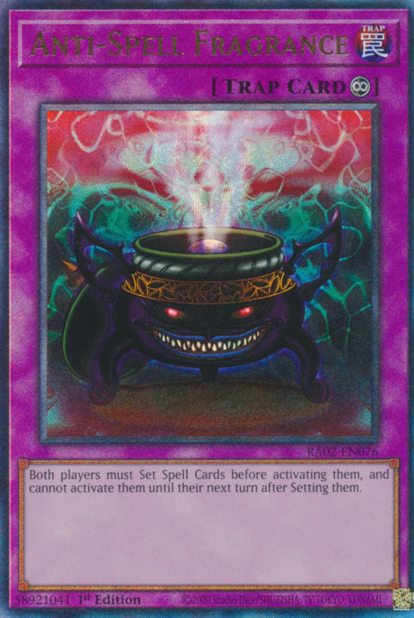 Anti-Spell Fragrance - RA02-EN076 - Ultimate Rare 1st Edition