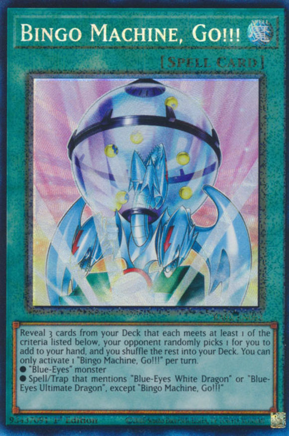Bingo Machine, Go!!! - RA02-EN062 - Collector's Rare 1st Edition