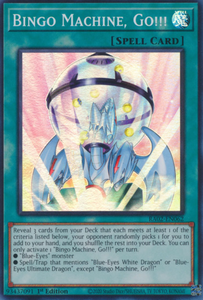 Bingo Machine, Go!!! - RA02-EN062 - Super Rare 1st Edition