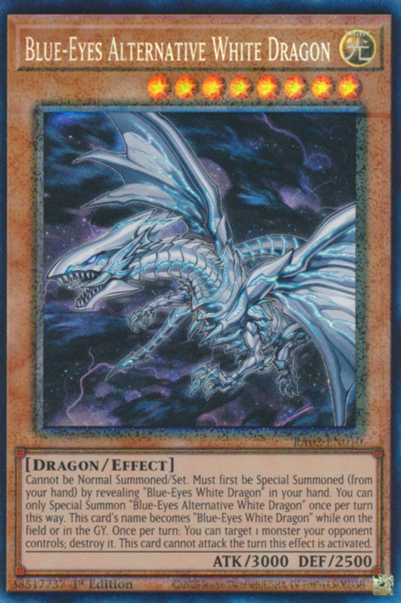 Blue-Eyes Alternative White Dragon - RA02-EN010 - Collector's Rare 1st Edition