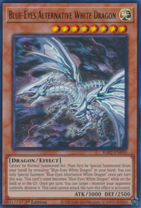 Blue-Eyes Alternative White Dragon - RA02-EN010 - Super Rare 1st Edition