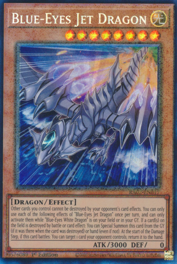 Blue-Eyes Jet Dragon - RA02-EN017 - Collector's Rare 1st Edition