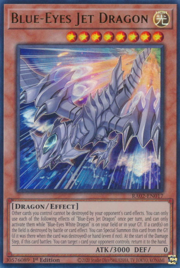 Blue-Eyes Jet Dragon - RA02-EN017 - Ultra Rare 1st Edition