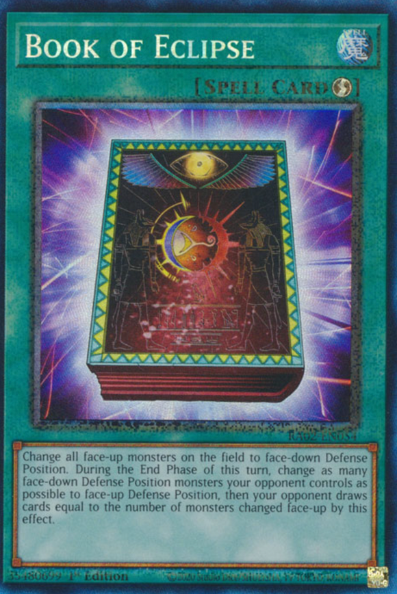 Book of Eclipse - RA02-EN054 - Collector's Rare 1st Edition
