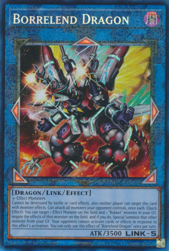 Borrelend Dragon - RA02-EN043 - Collector's Rare 1st Edition